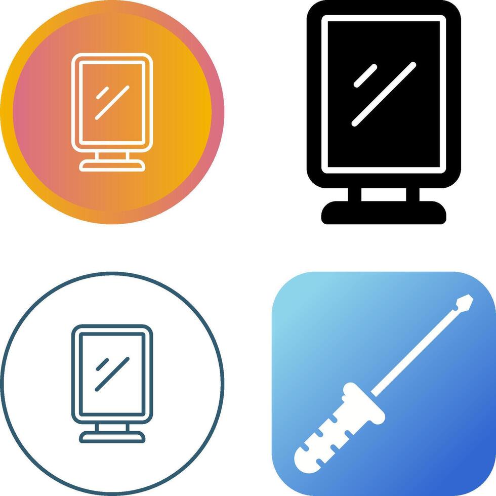 Desktop Vector Icon