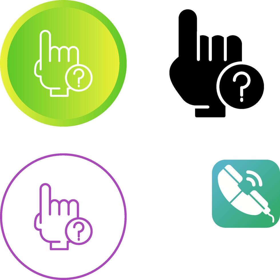 Hand Vector Icon