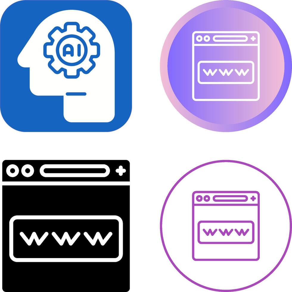 World Wide Web Vector Icon