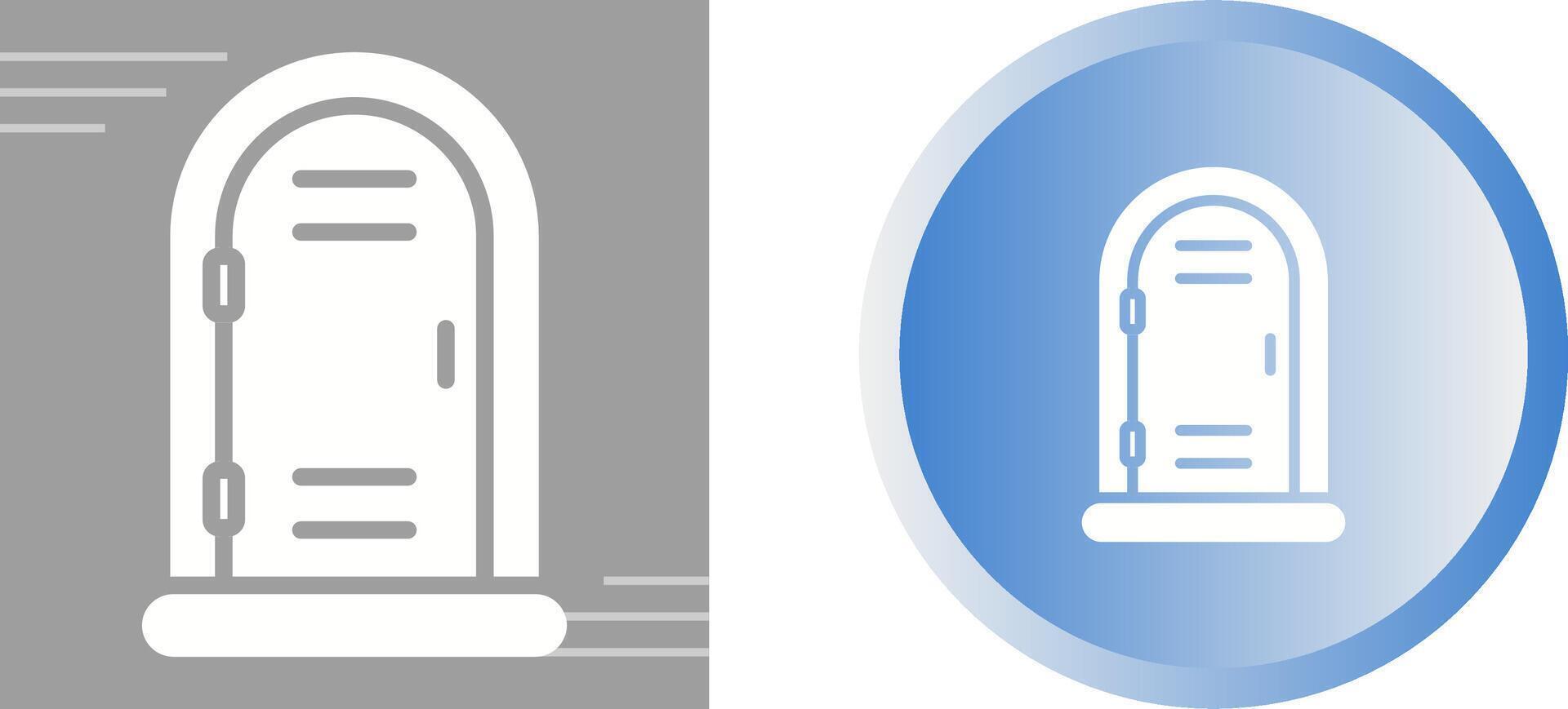 Emergency toilet Vector Icon