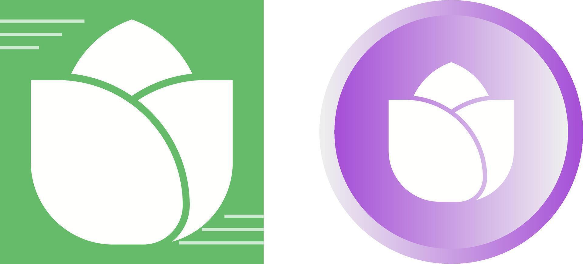 Rose petals Vector Icon