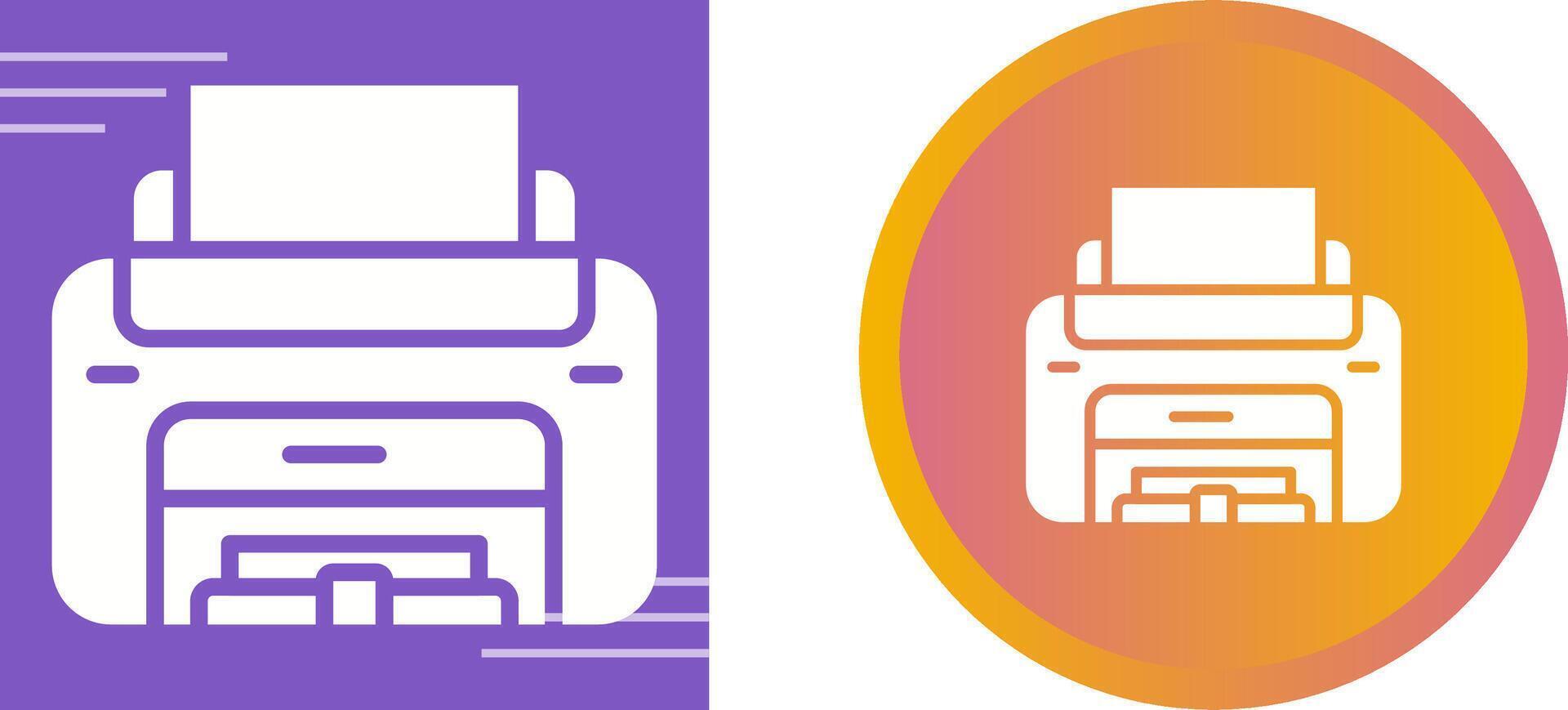 Laser Printer Vector Icon