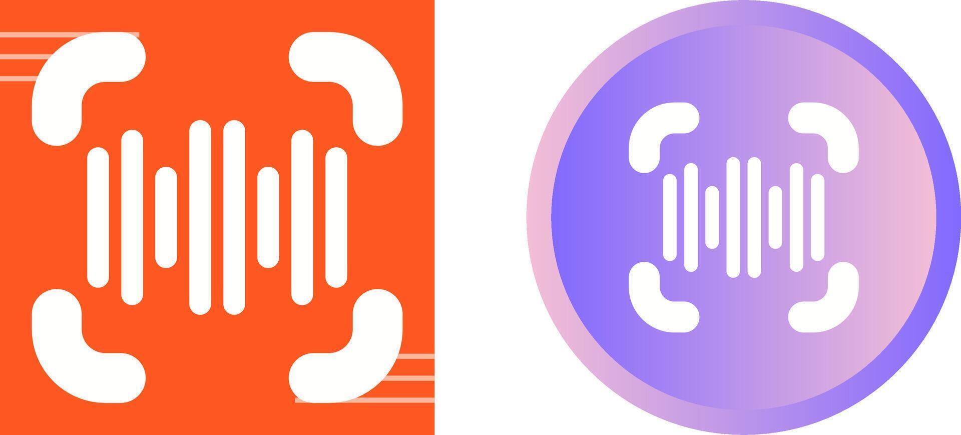 Voice Recognition Vector Icon