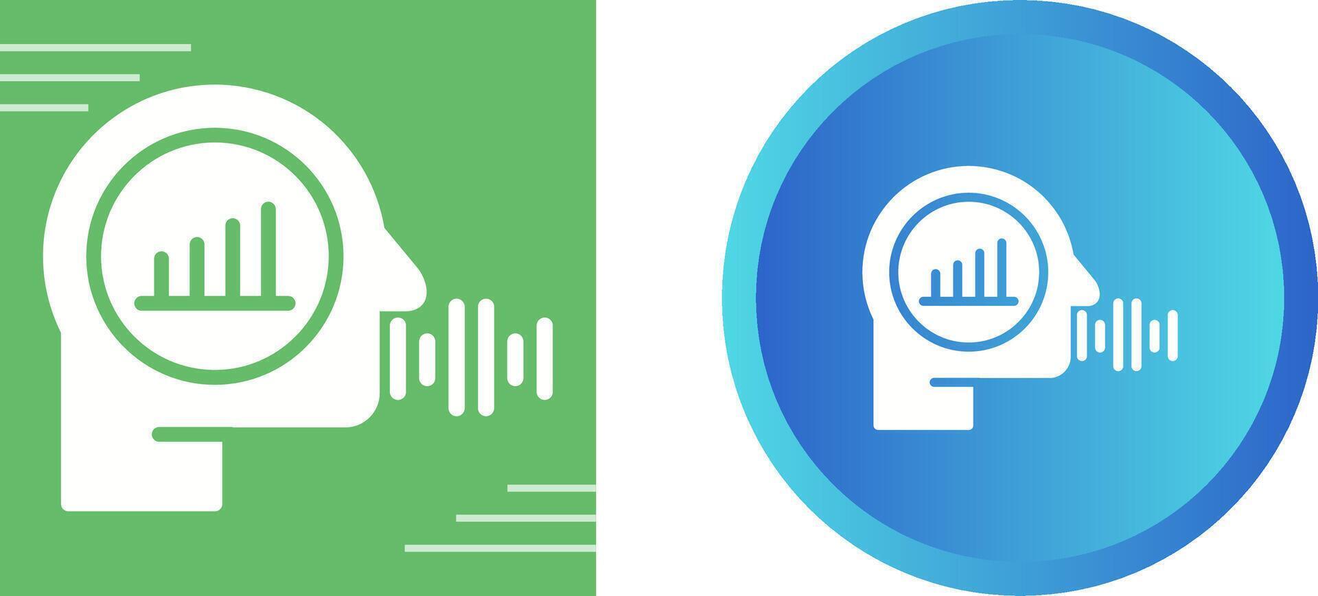 Voice Analytics Vector Icon