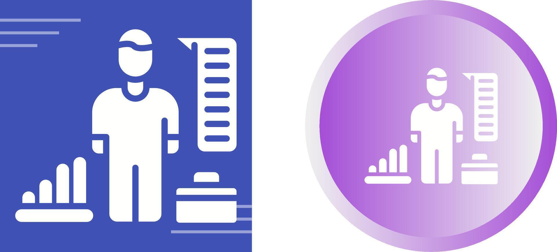 HR Analytics Vector Icon