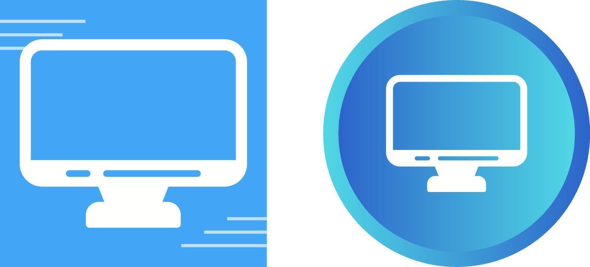 Monitor Vector Icon