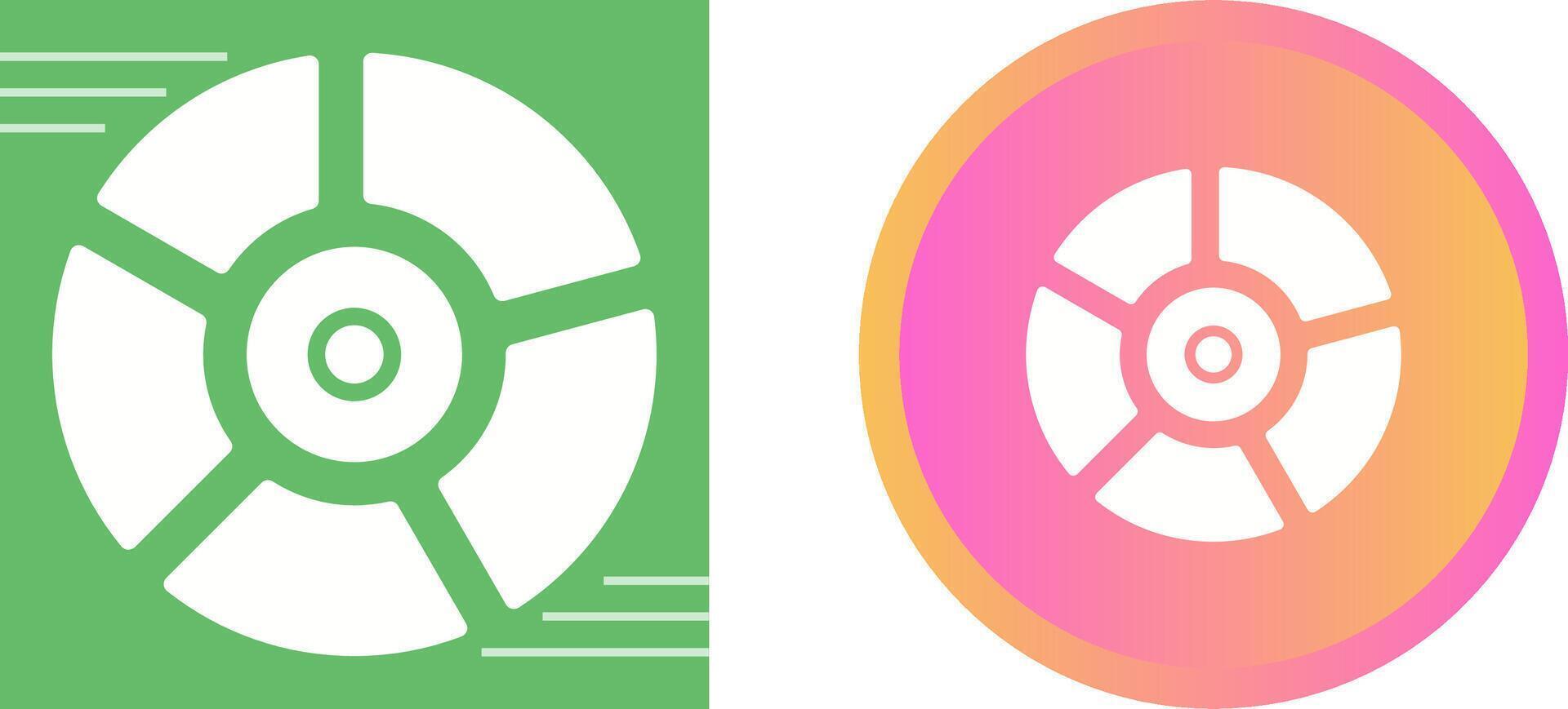 Pie Chart Vector Icon