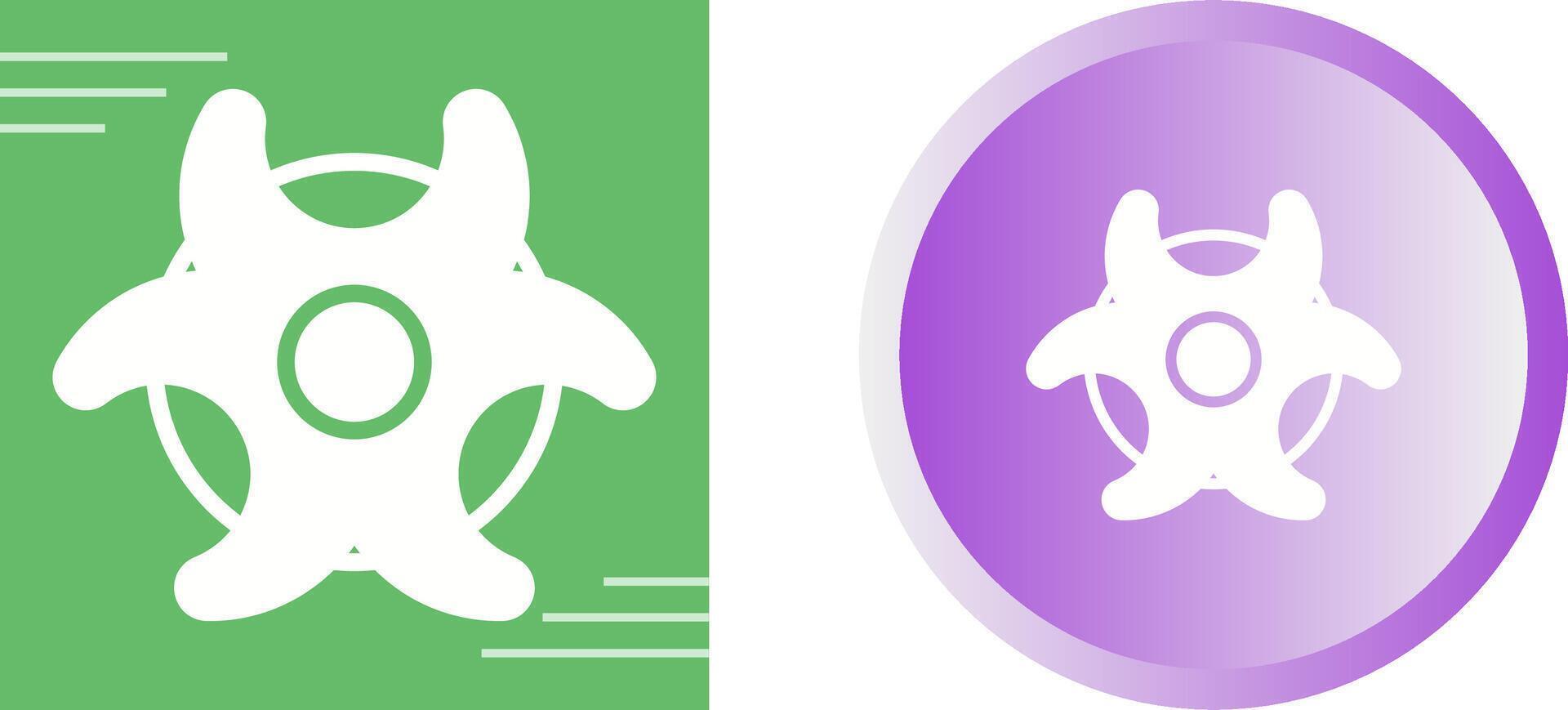 Biohazard symbol Vector Icon