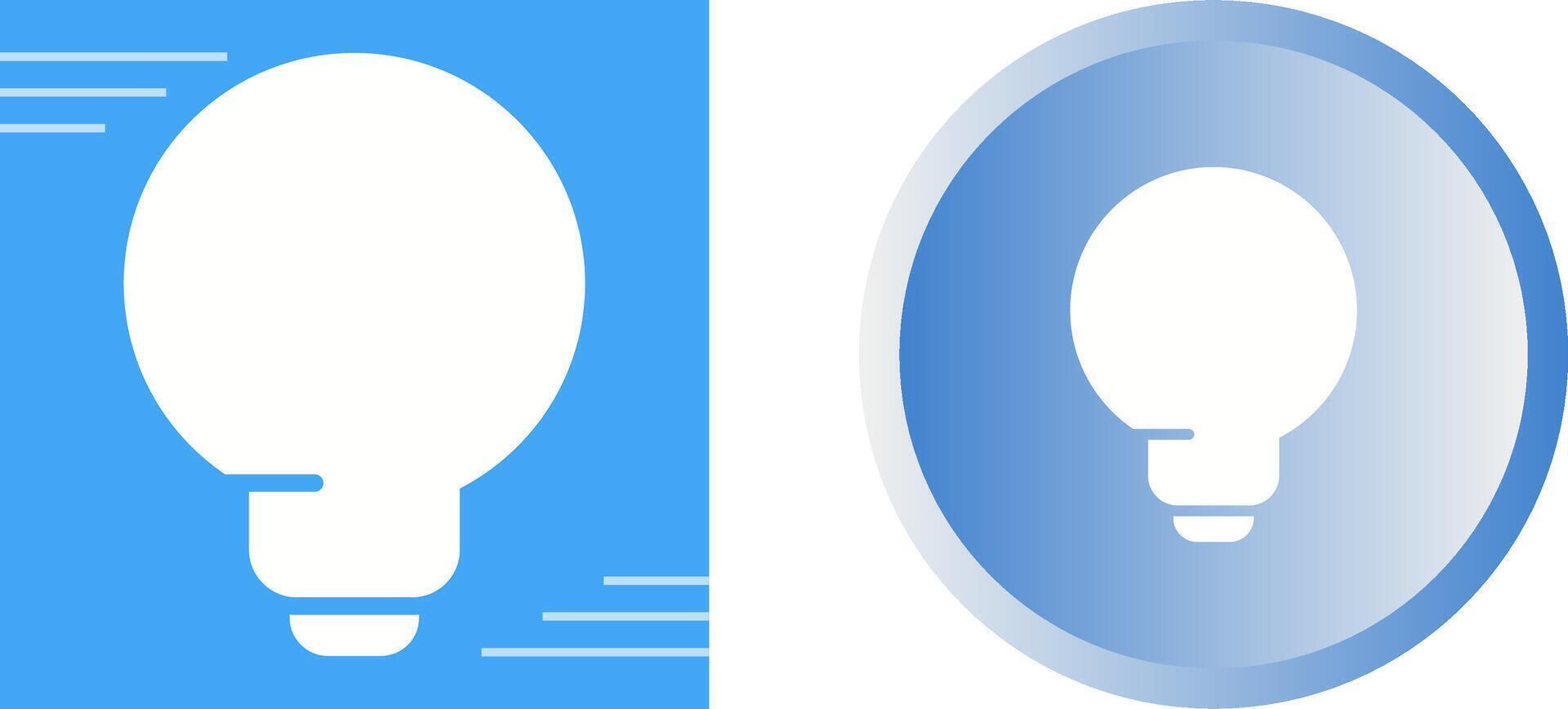Lightbulb Vector Icon