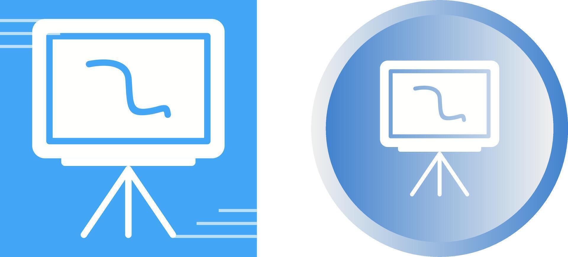 Chalkboard Vector Icon