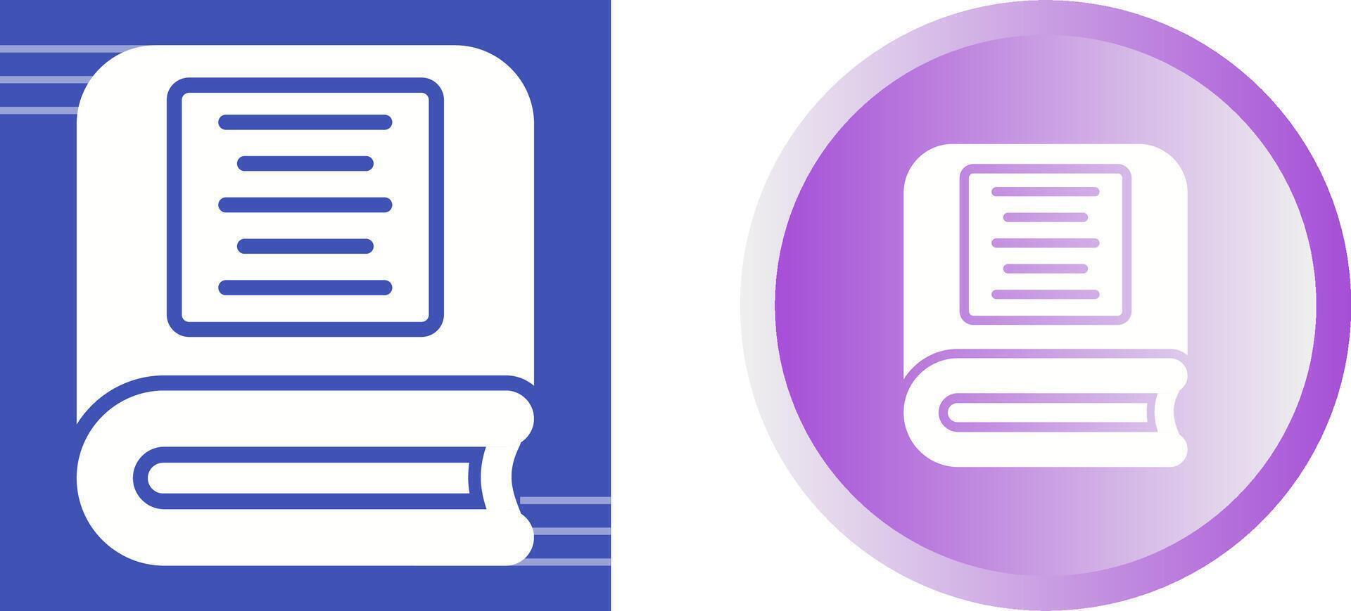 Book Vector Icon