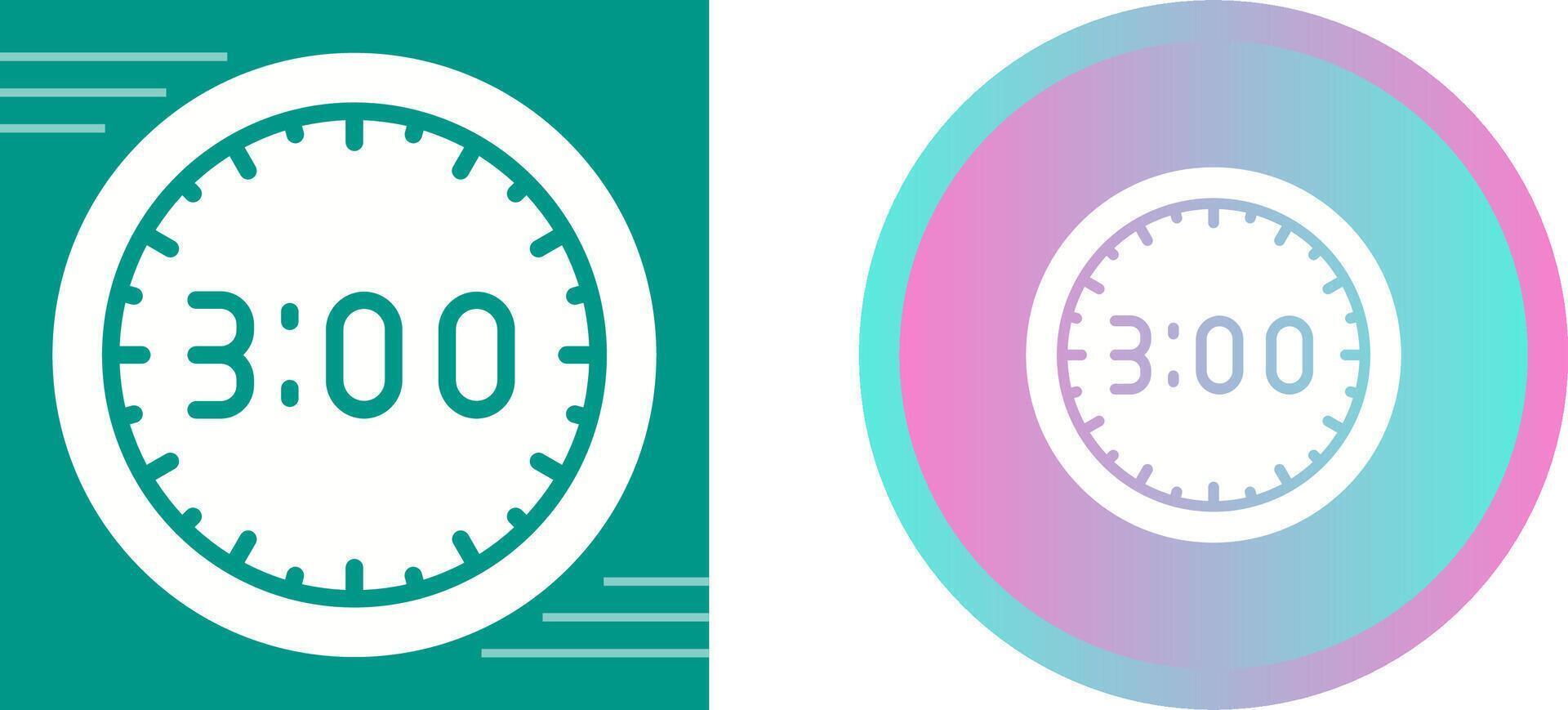 Clock Vector Icon