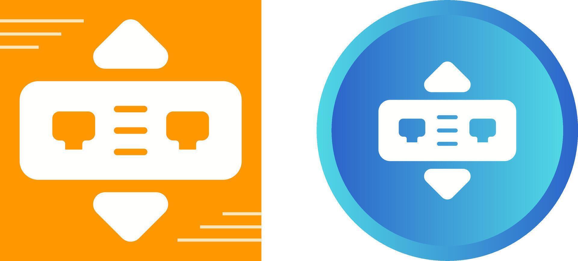Network Bridge Vector Icon