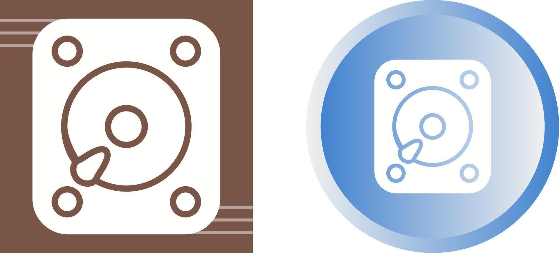 External Hard Drive Vector Icon
