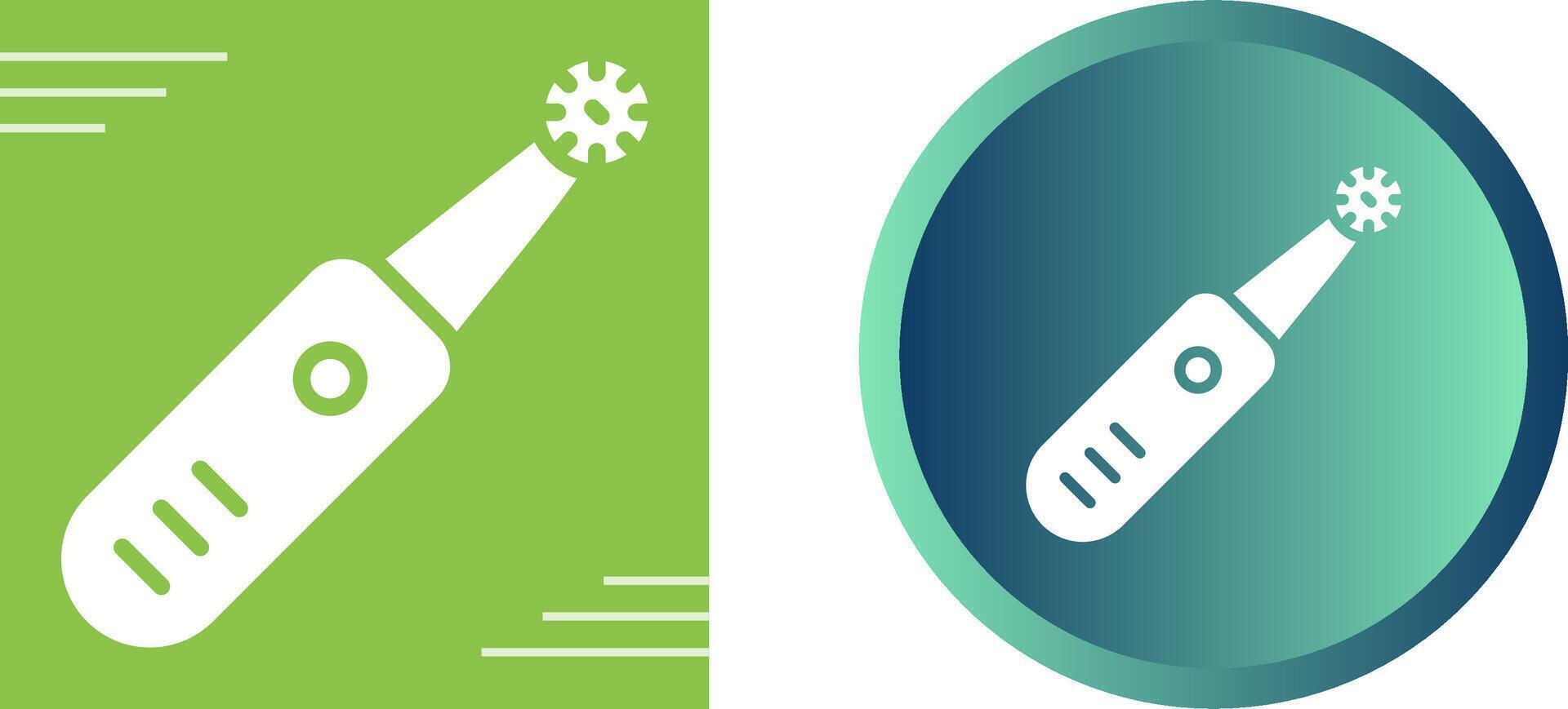 eléctrico cepillo de dientes vector icono