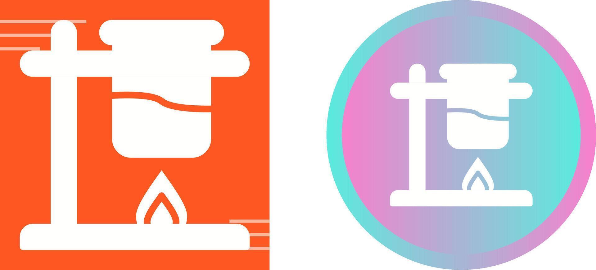 Bunsen Burner Vector Icon