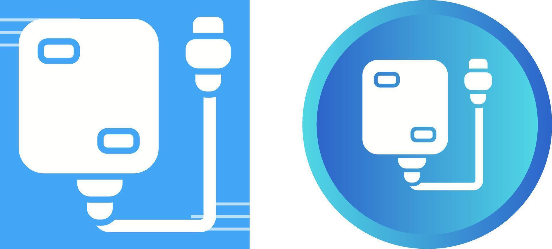 Portable Hard Drive Vector Icon