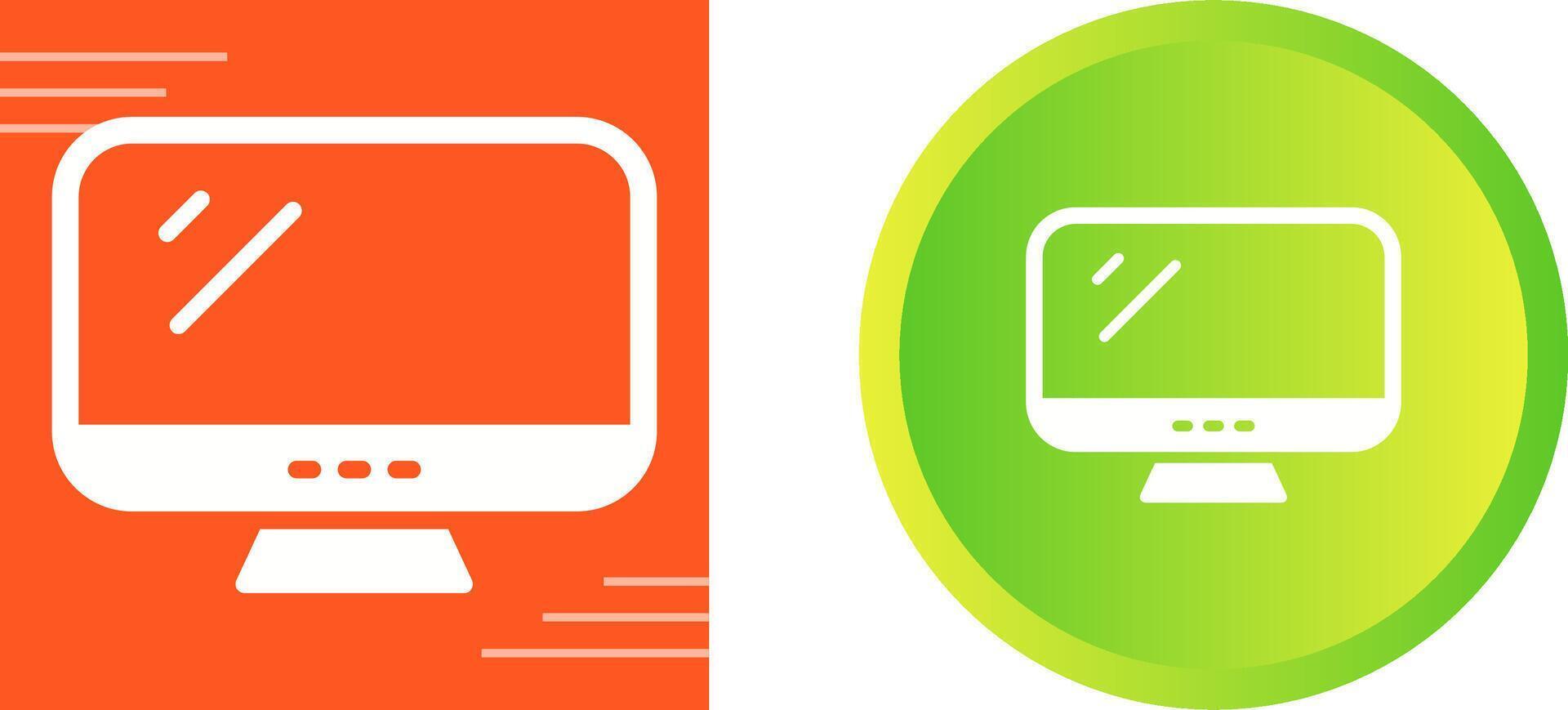 Monitor Vector Icon