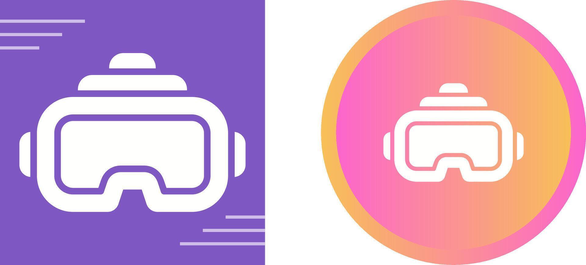 Virtual Reality Headset Vector Icon
