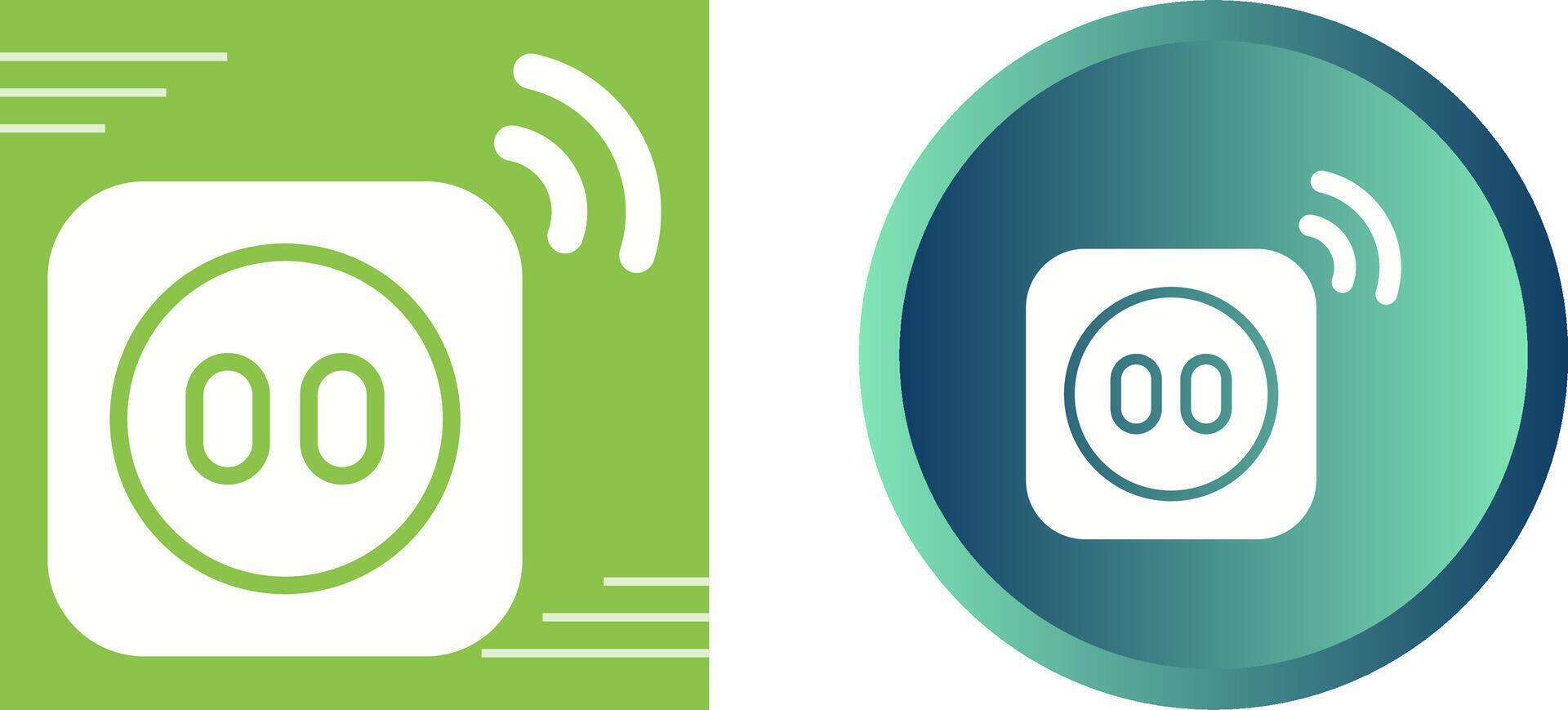Smart Plug Vector Icon