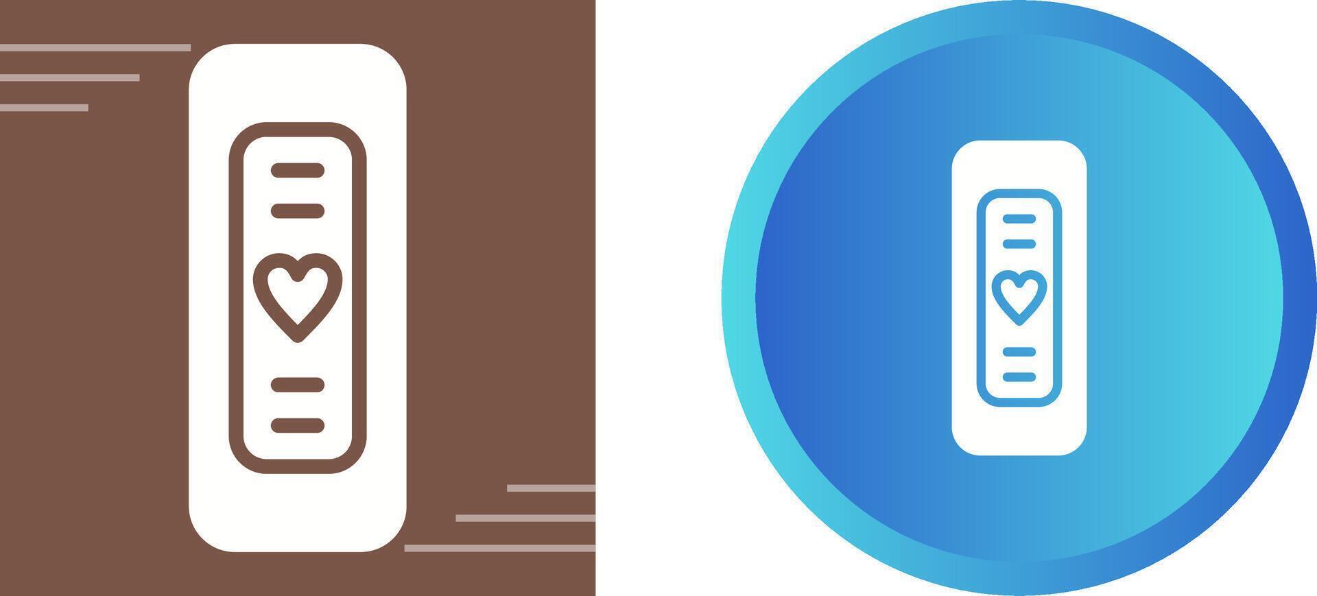 Fitness Smart Ring Vector Icon