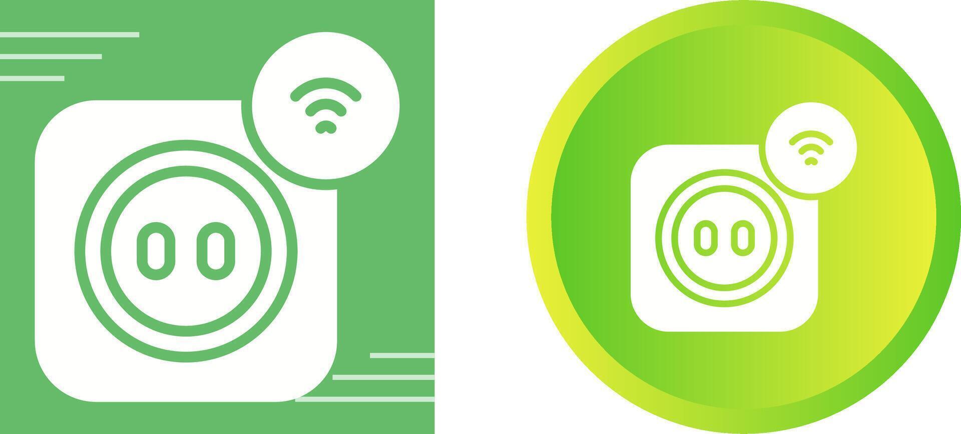 Smart Plug Vector Icon