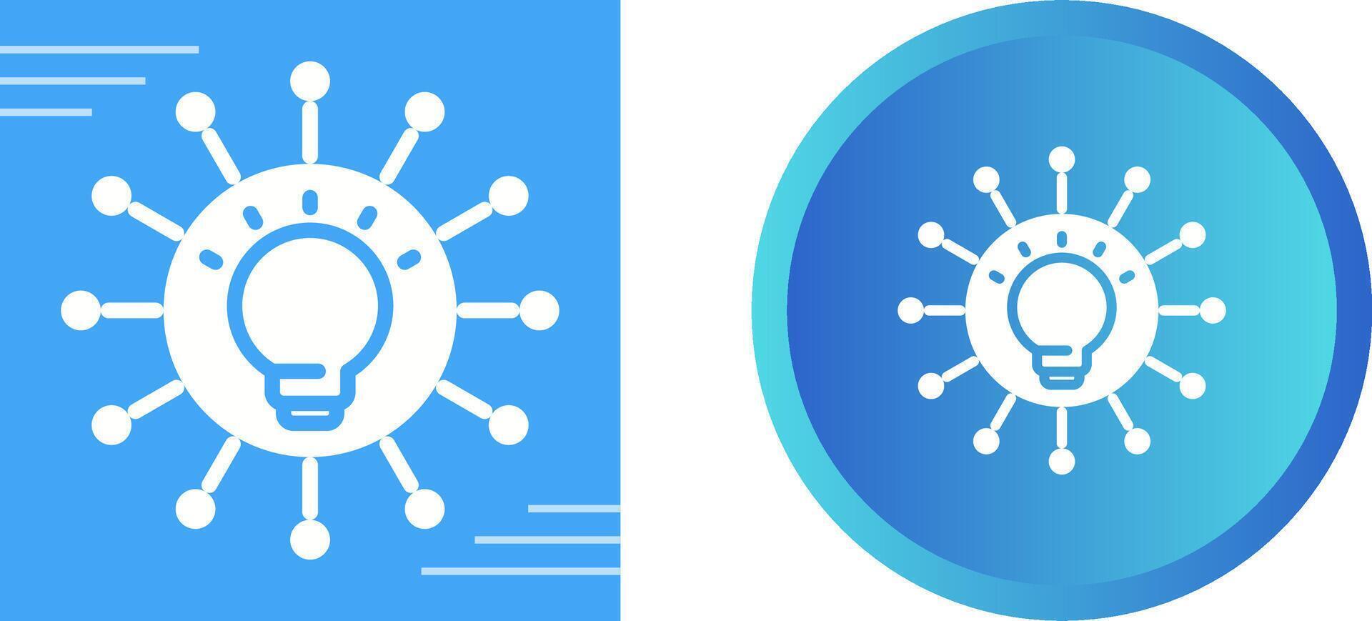 Mind Map Vector Icon