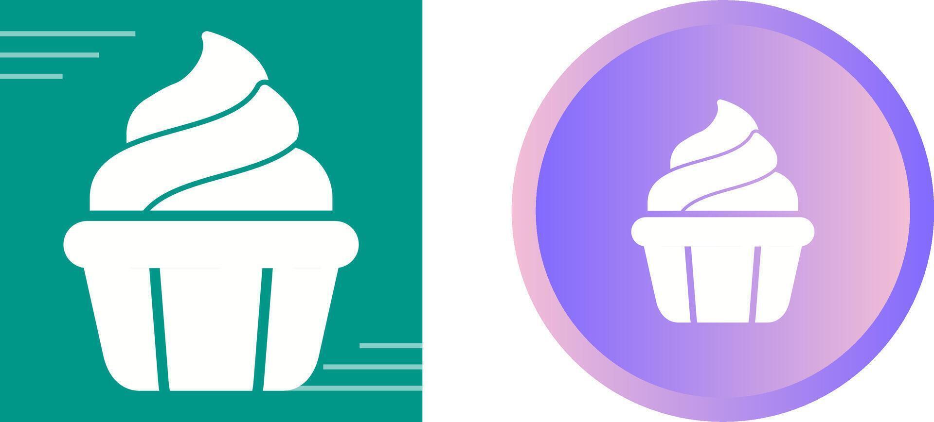 Cupcake Vector Icon