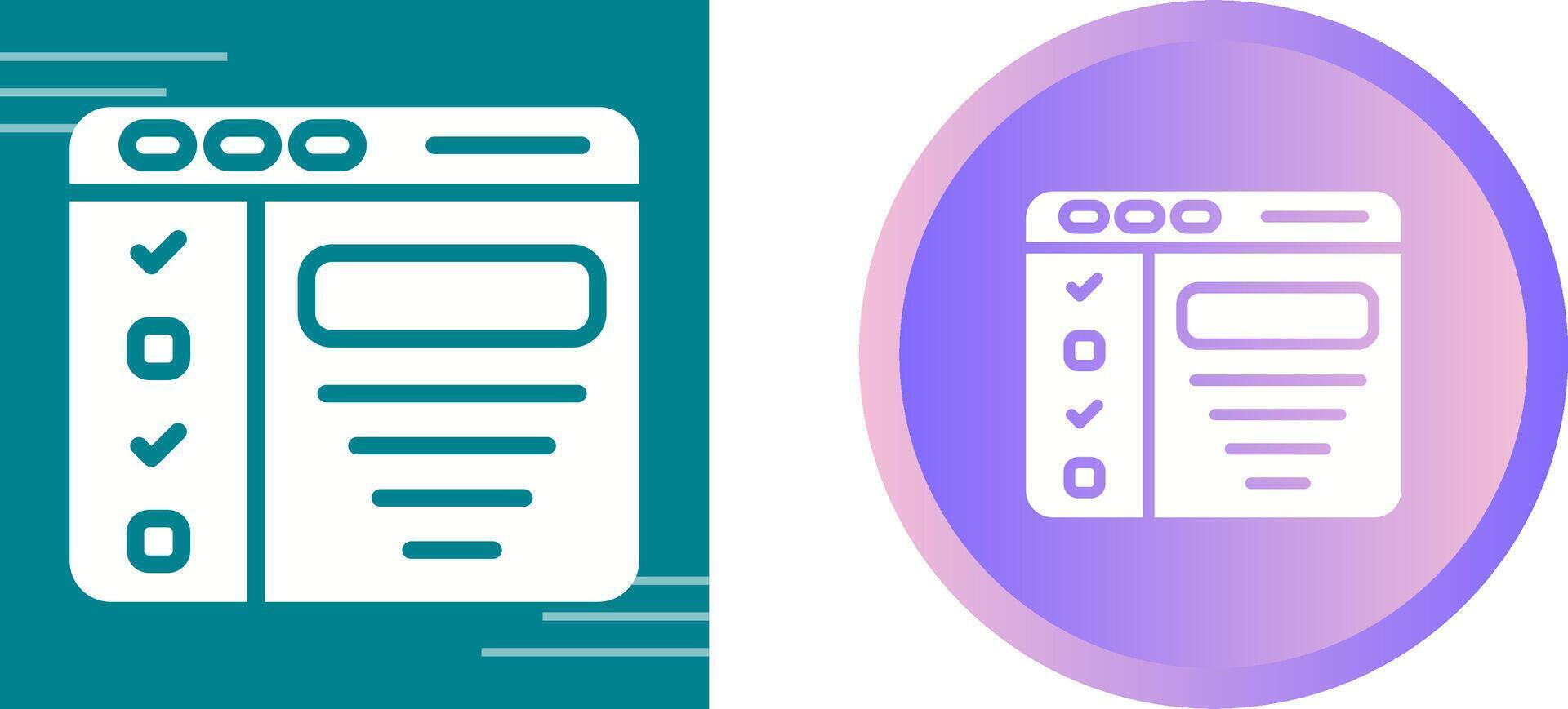 Design Brief Vector Icon
