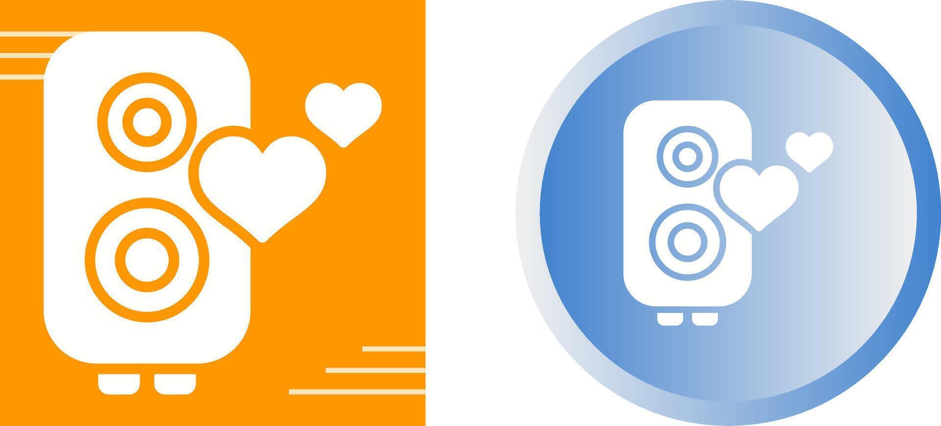 Love Music Vector Icon