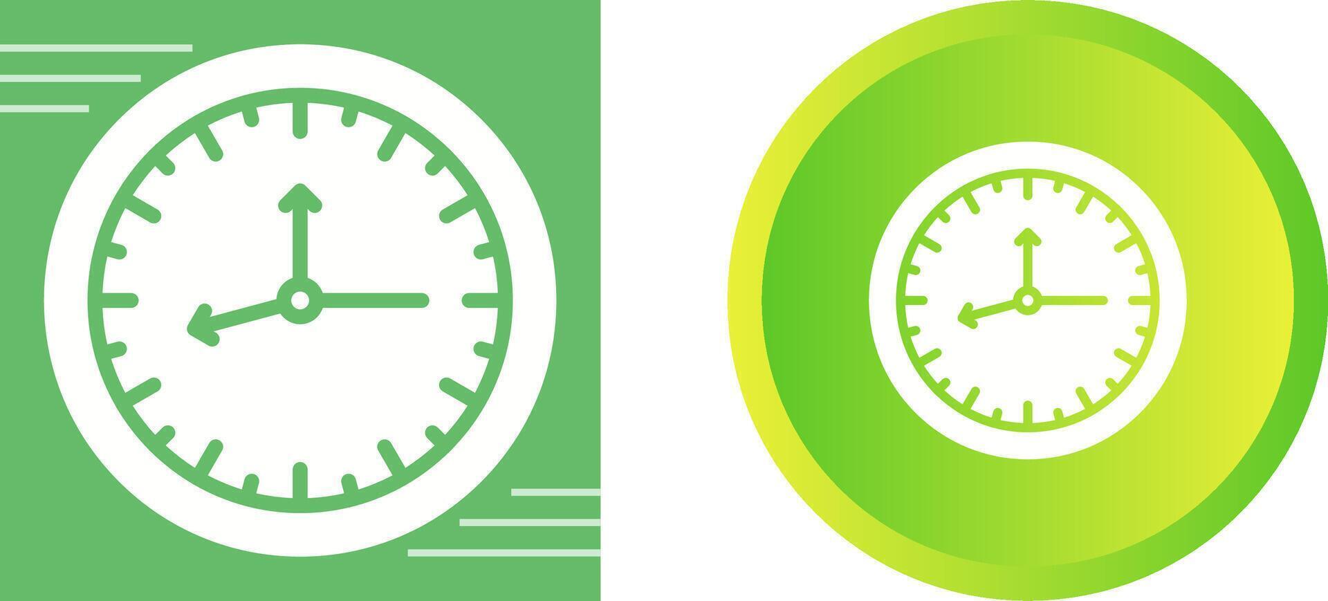 icono de vector de reloj