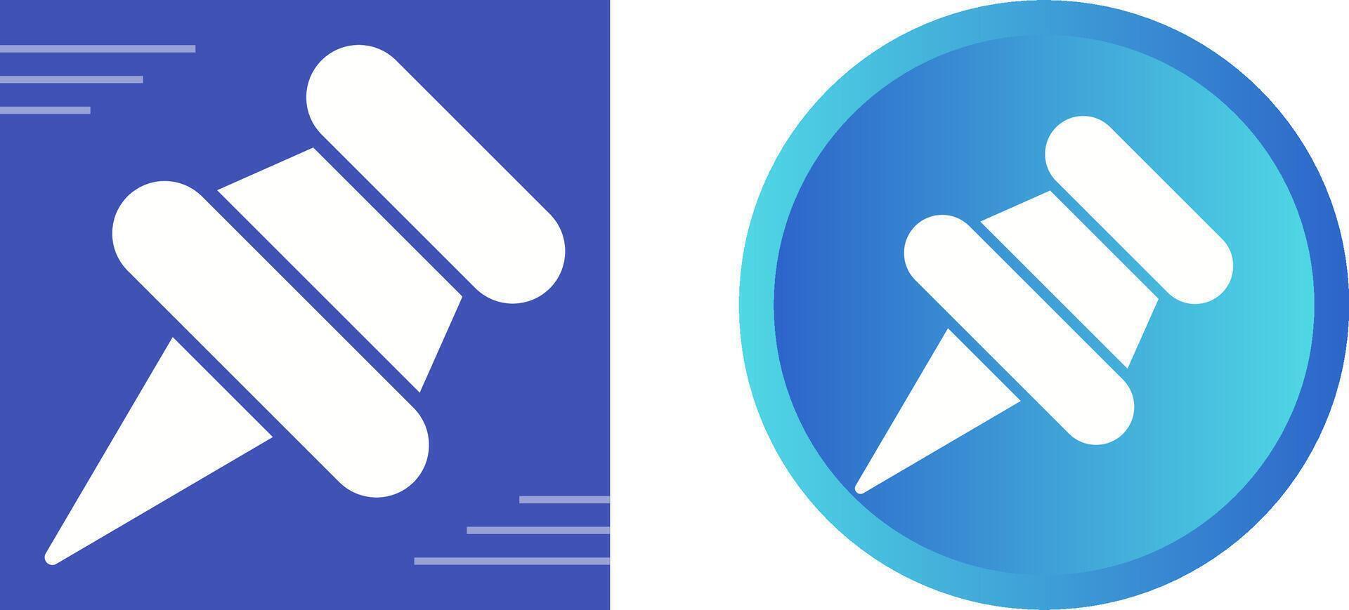 Pushpin Vector Icon