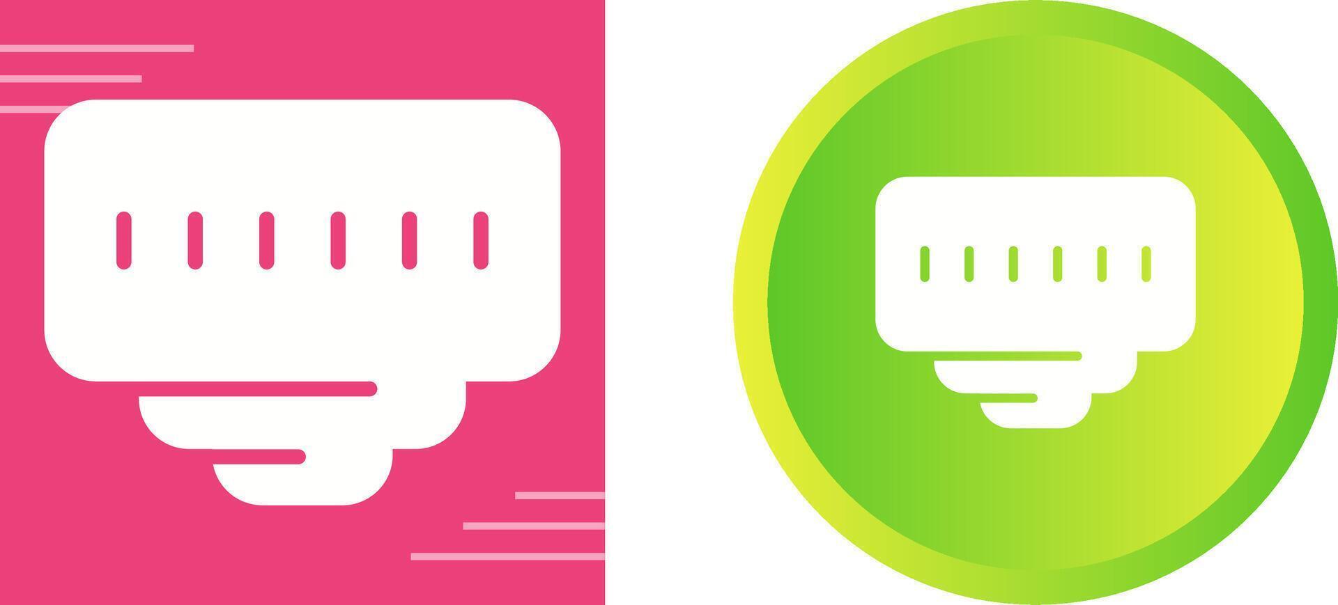 Ethernet Port Vector Icon