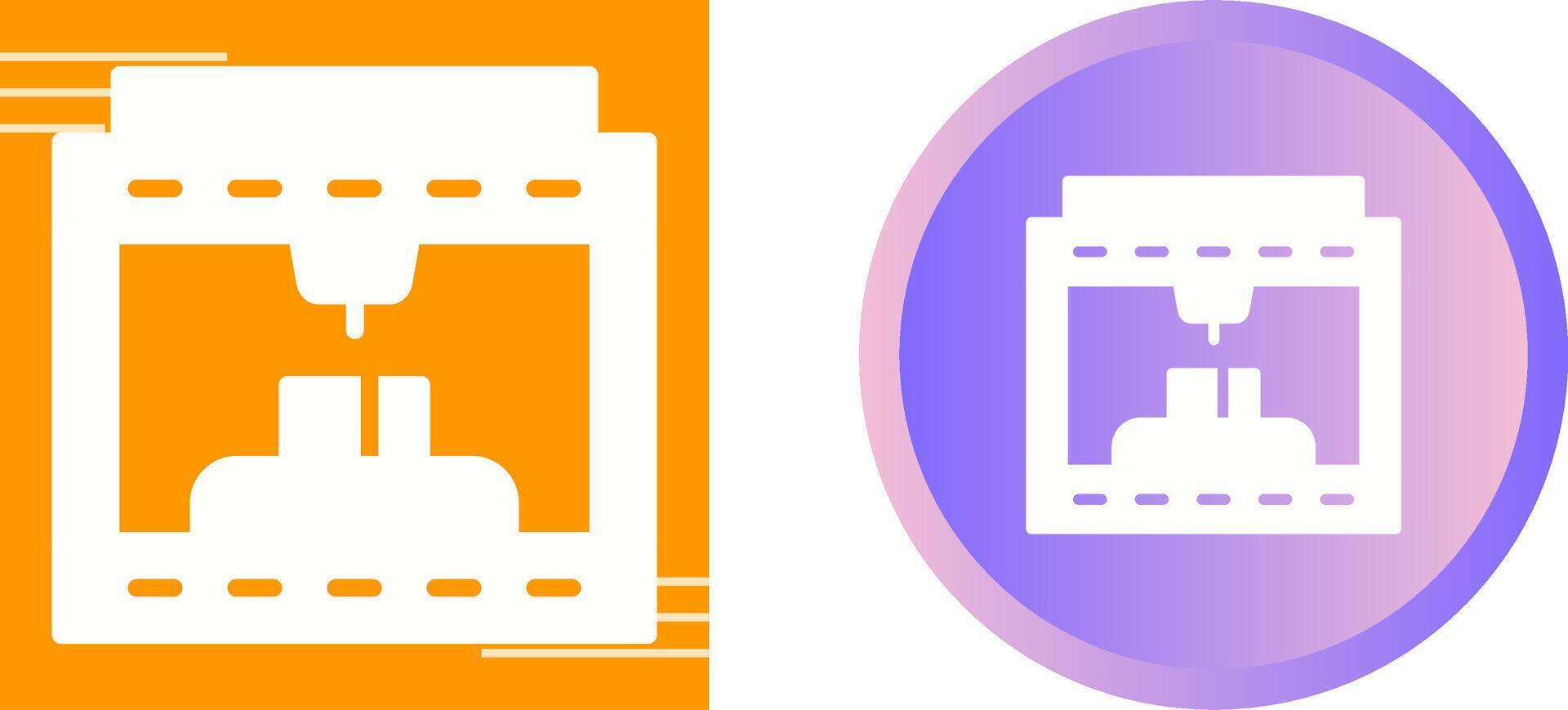 3d Printing Vector Icon