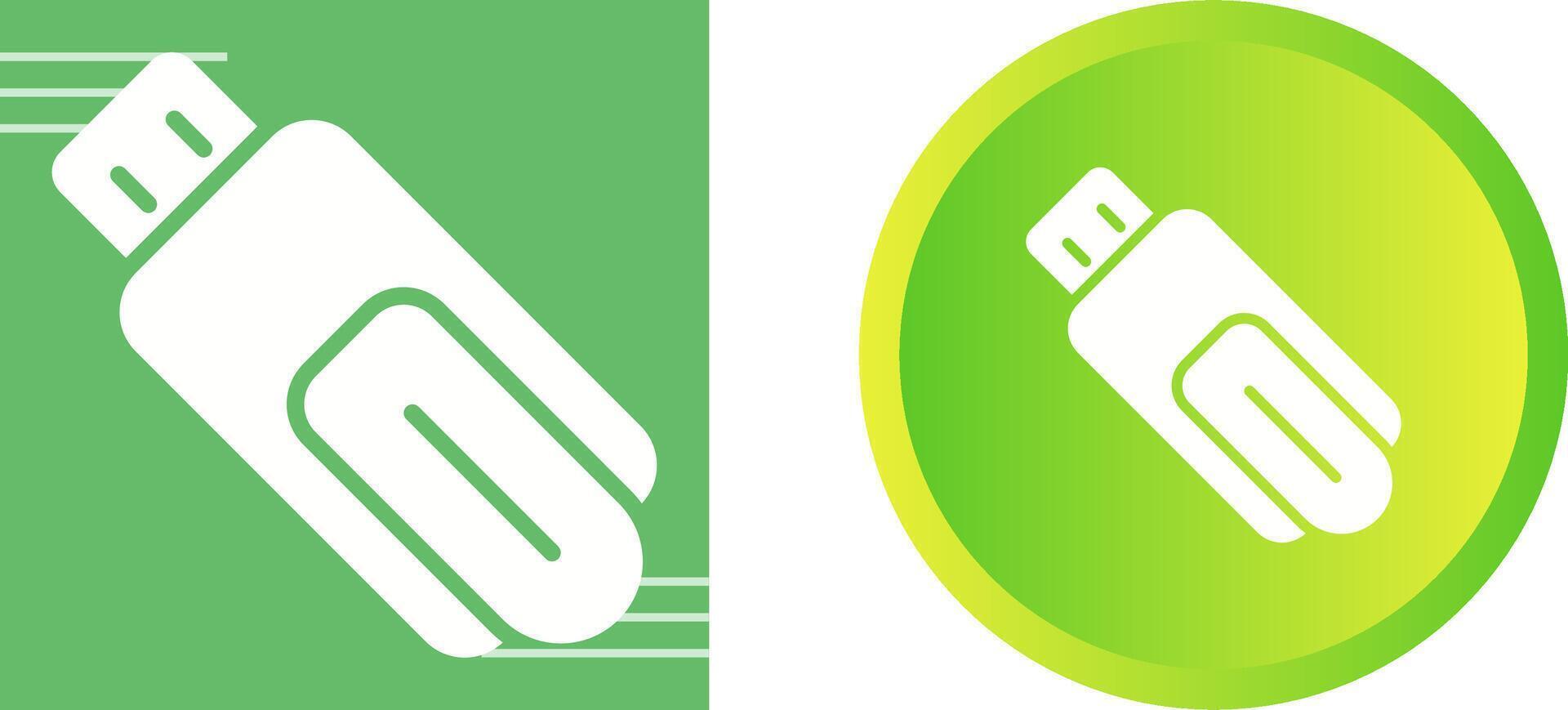 USB Flash Drive Vector Icon