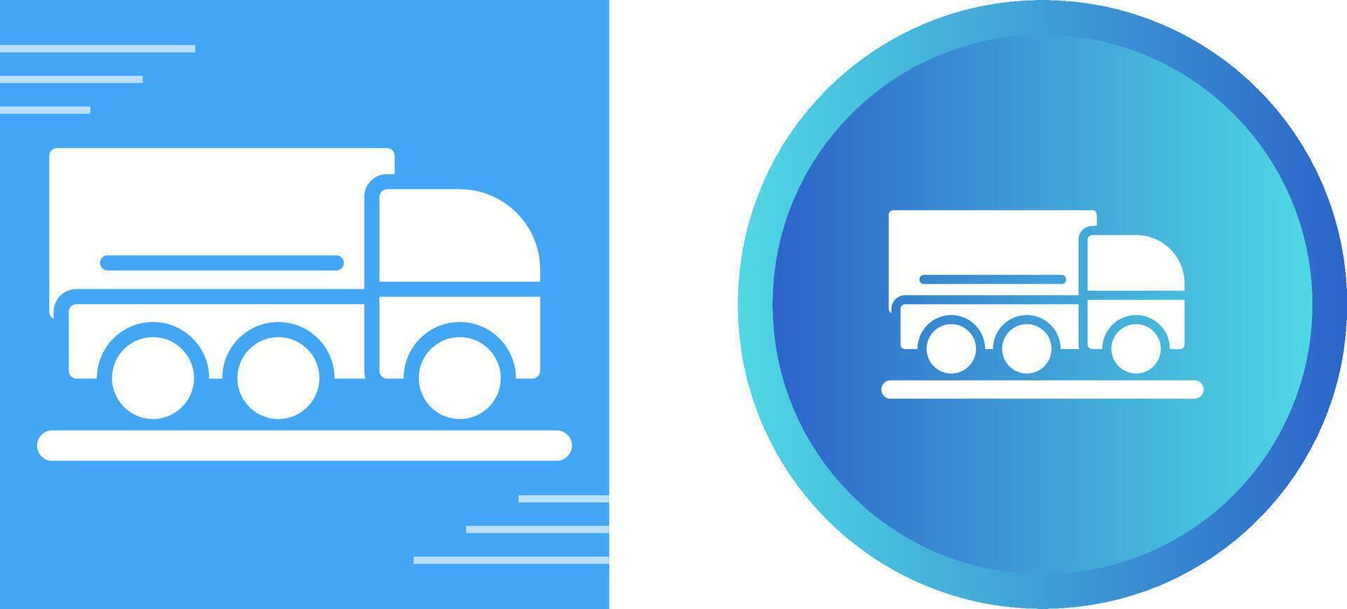 Cargo Truck Vector Icon