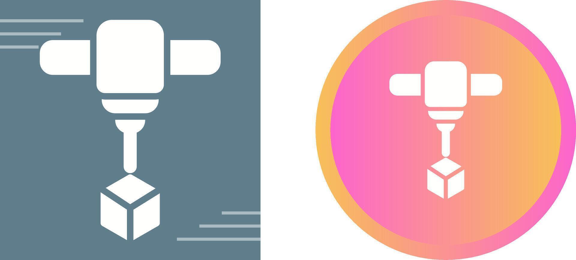 3d Printing Vector Icon