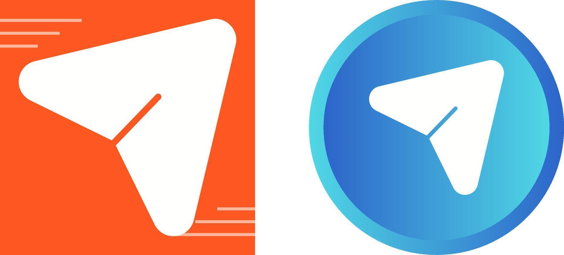 Paper Plane Vector Icon