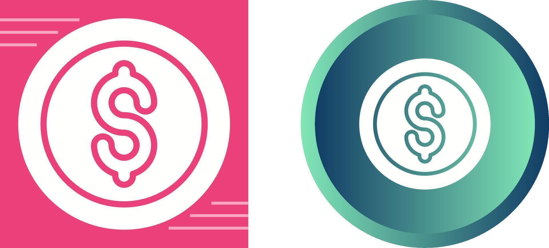 Usd Circle Vector Icon