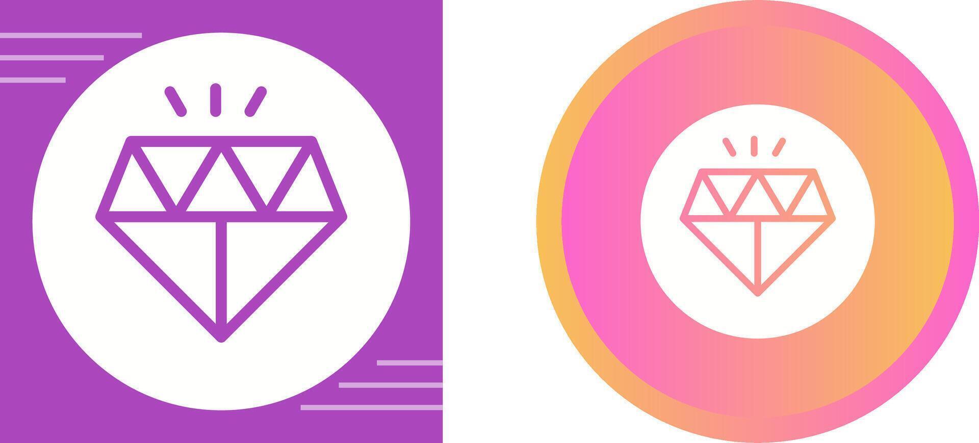 Diamond Vector Icon