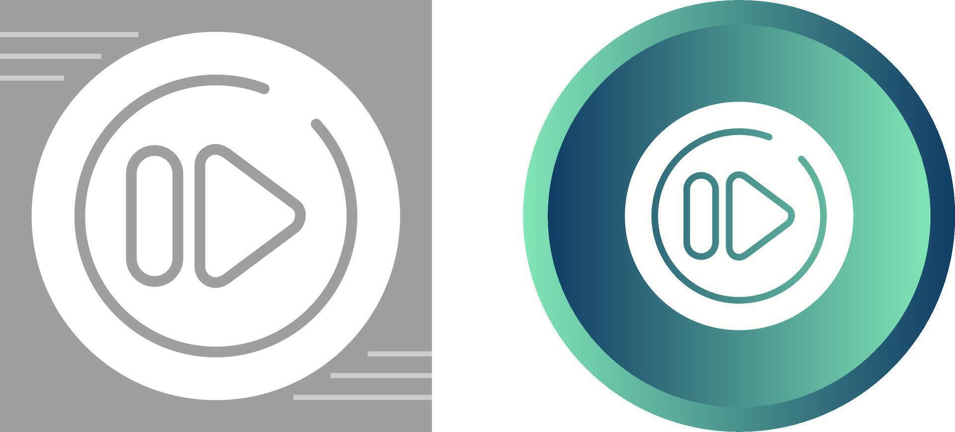 Next Track Circle Vector Icon