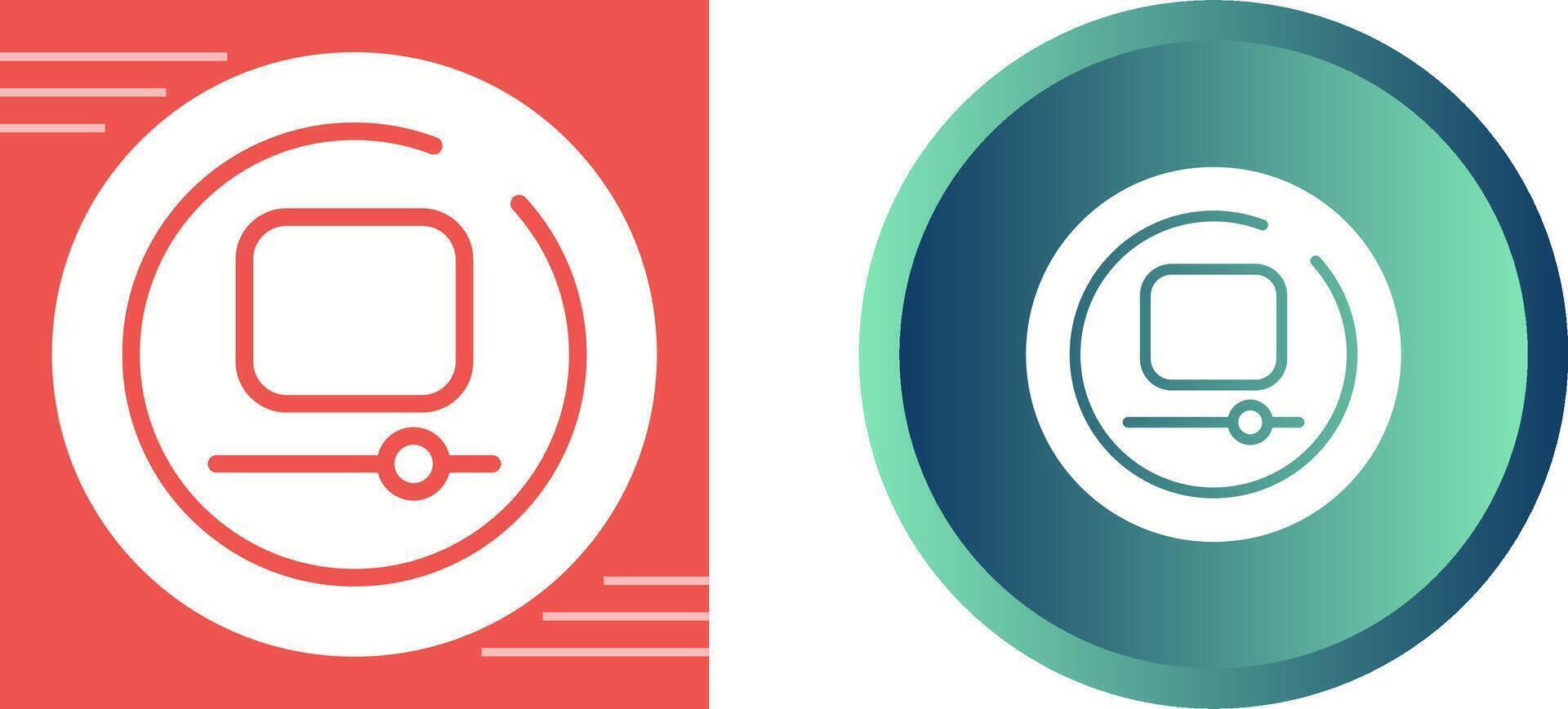 Video Stop Circle Vector Icon