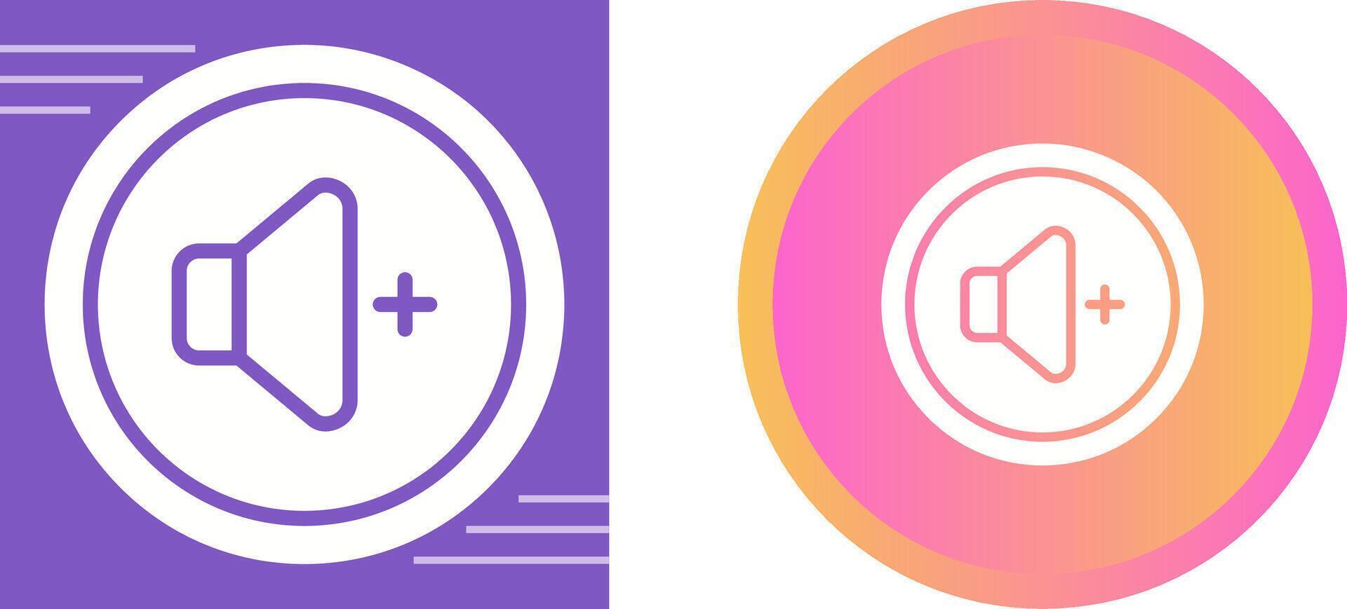 Volume Up Button Vector Icon