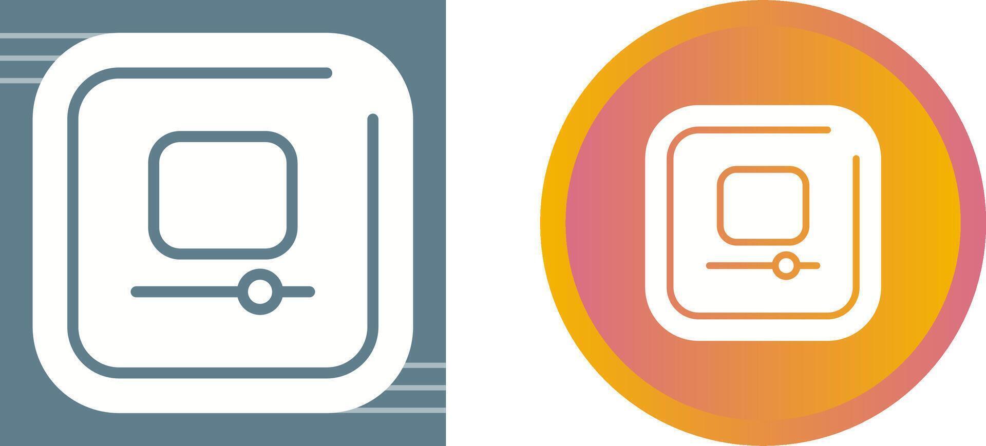 Video Stop Square Vector Icon