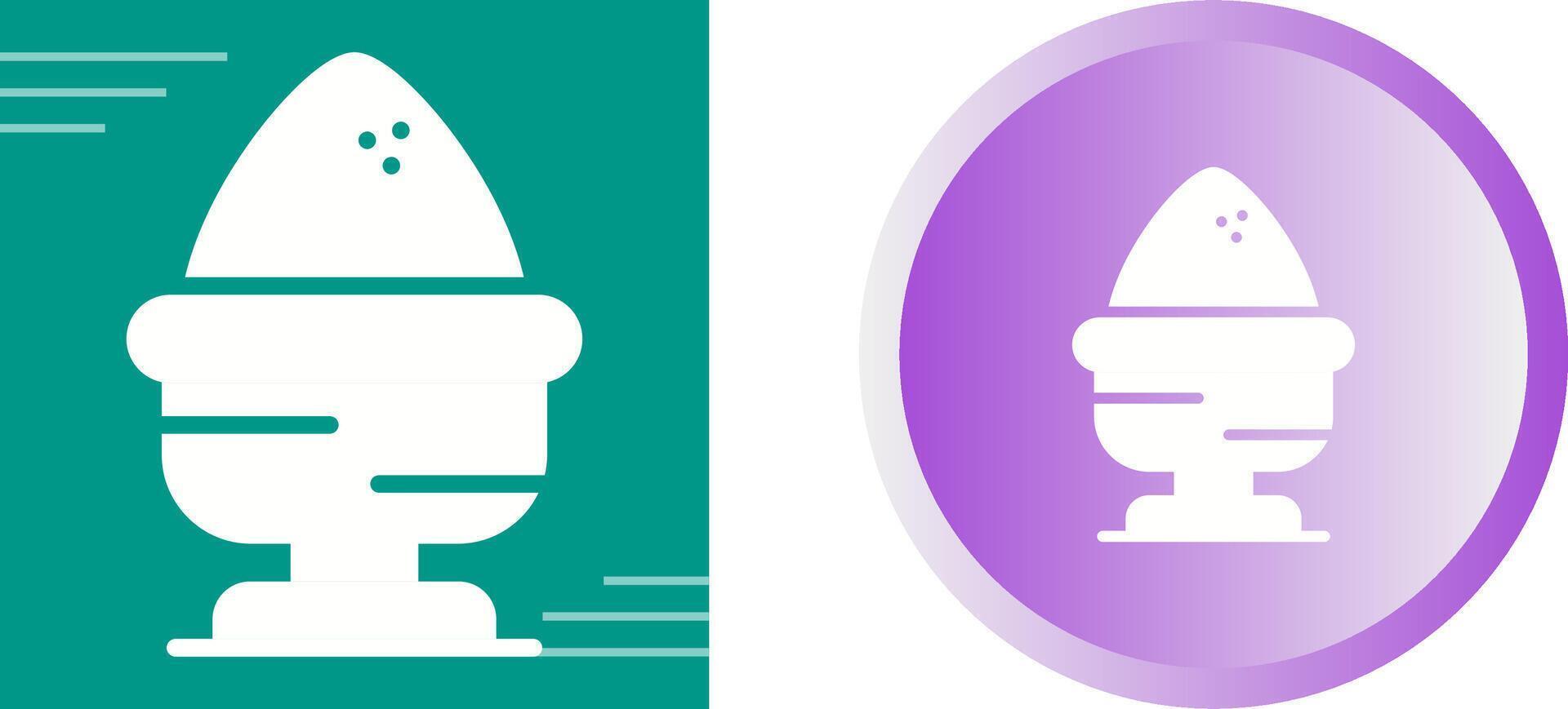 Boiled Egg Vector Icon