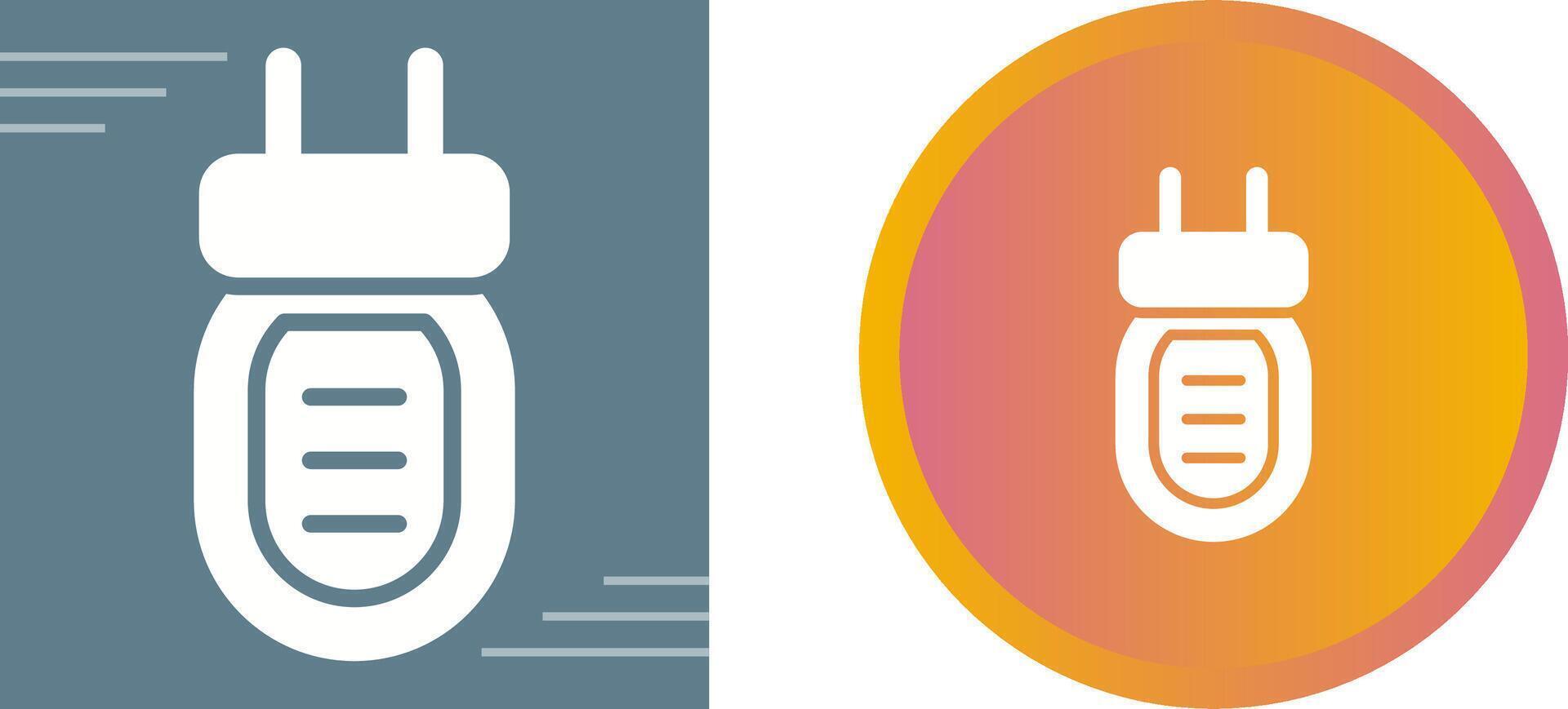 Capacitor Vector Icon