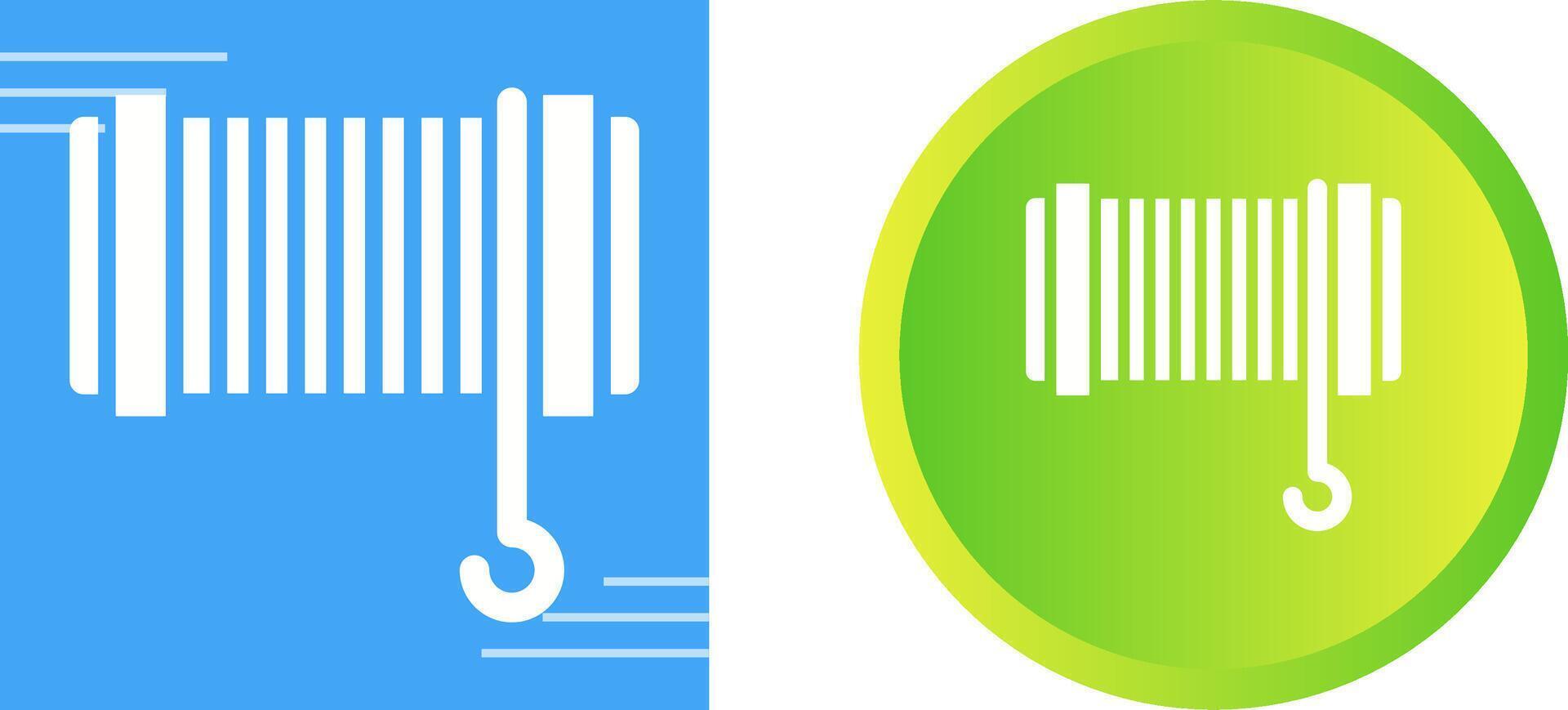 Cable Pulling Rope Vector Icon