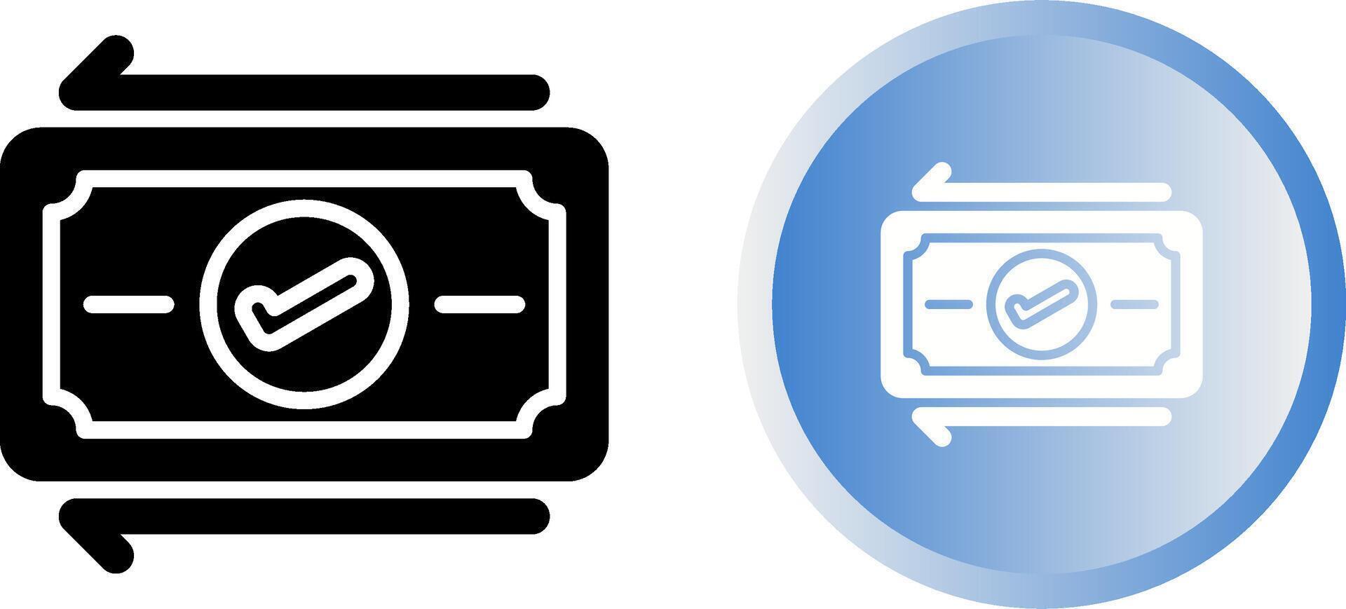 Money Back Guarantee Vector Icon