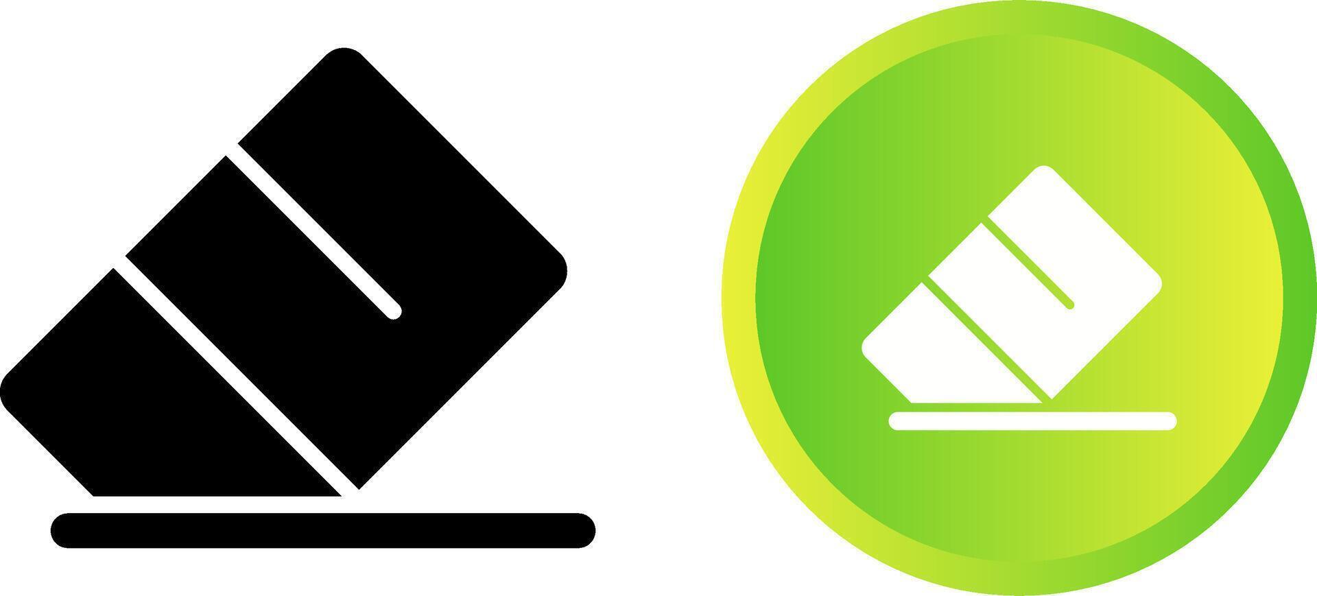 Rubber Vector Icon