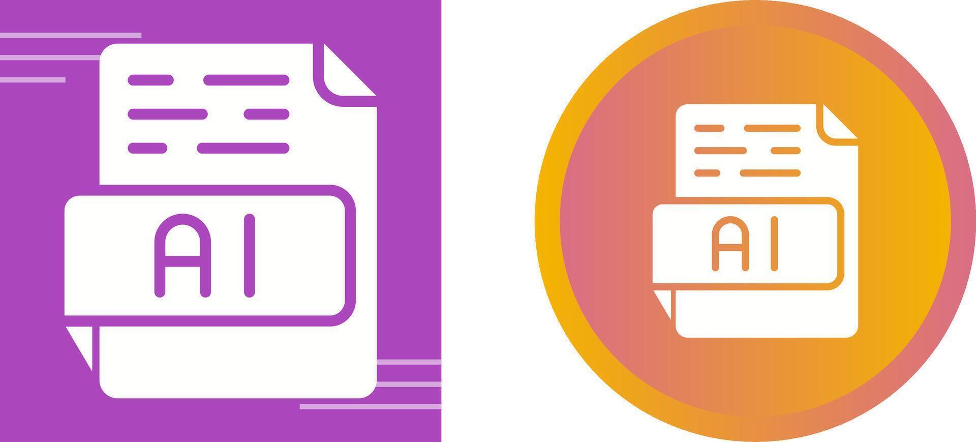 AI Vector Icon
